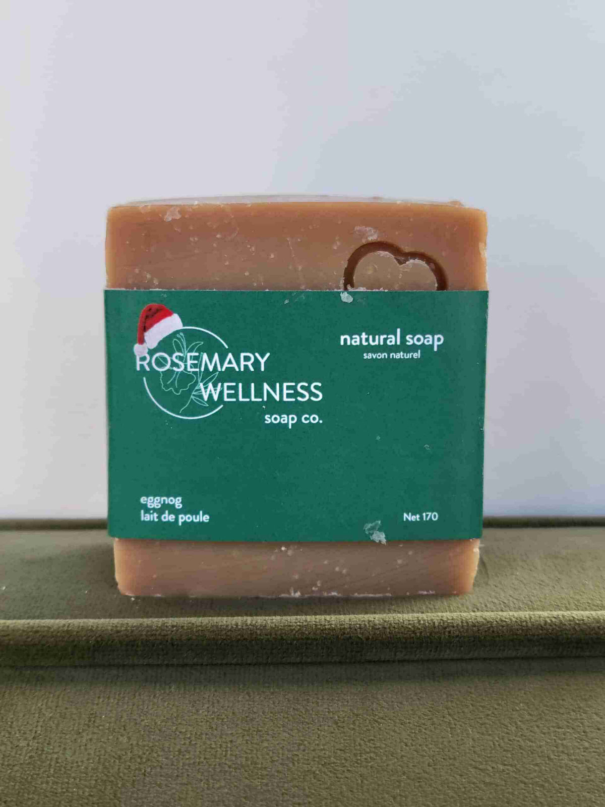 Rosemary Wellness Eggnog Soap Bar