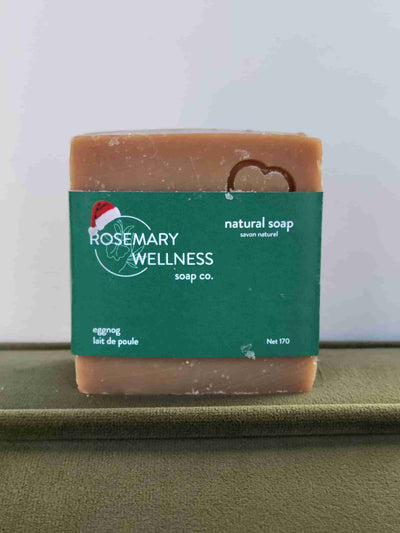 Rosemary Wellness Eggnog Soap Bar