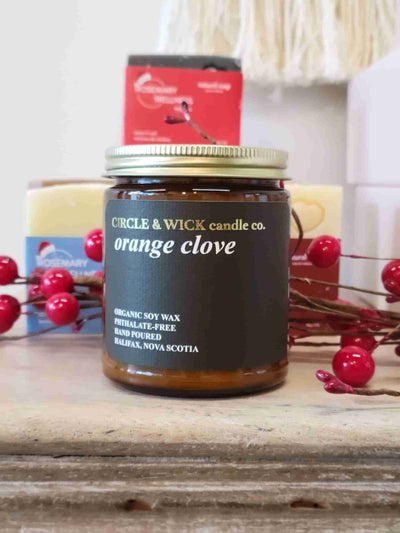 Circle & Wick Orange Clove, 9Oz Candle