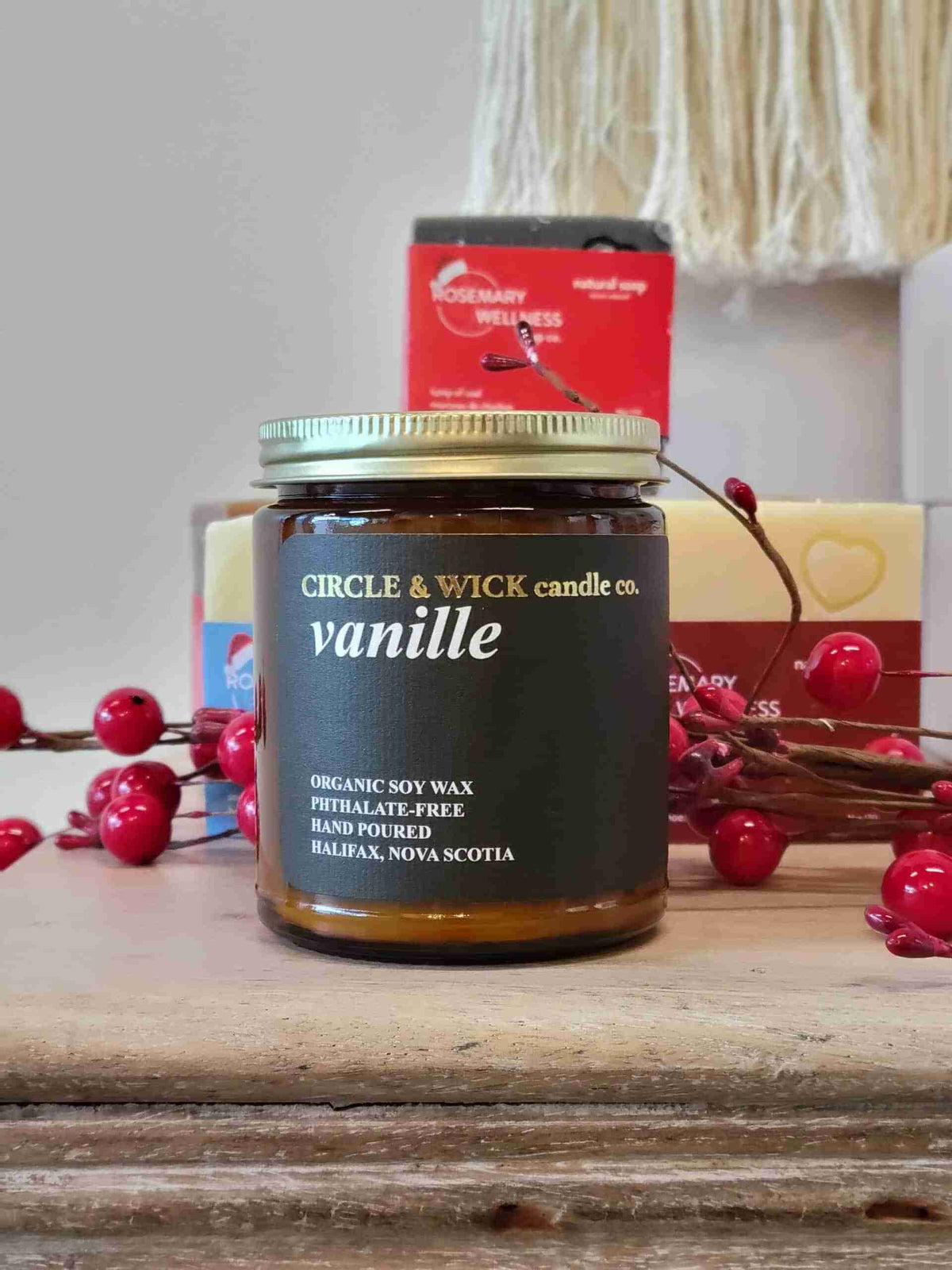 Circle & Wick Vanille Candle, 9 oz