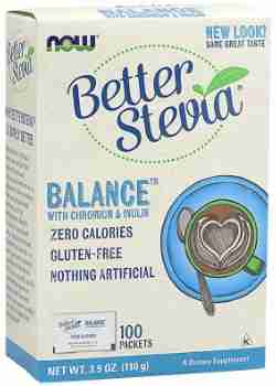 NOW BetterStevia Balance, 100 Packets
