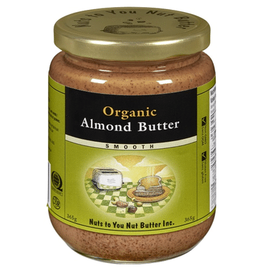 Nuts To You Nut Butter Organic Smooth Almond Butter - 365G