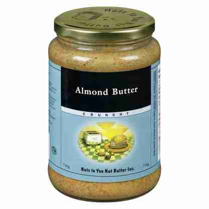 Nuts To You Nut Butter - Crunchy Almond Butter - 365G