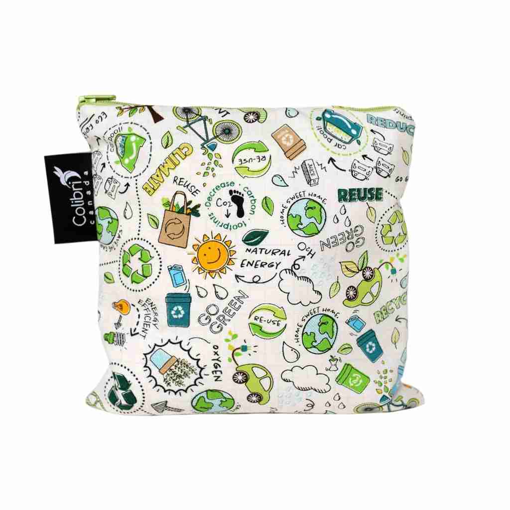 Colibri - Large Snack Bag: Recycle