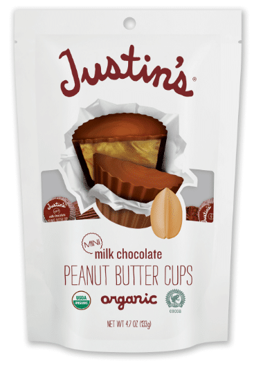 Justin's Mini Milk Chocolate Peanut Butter Cups, 120G