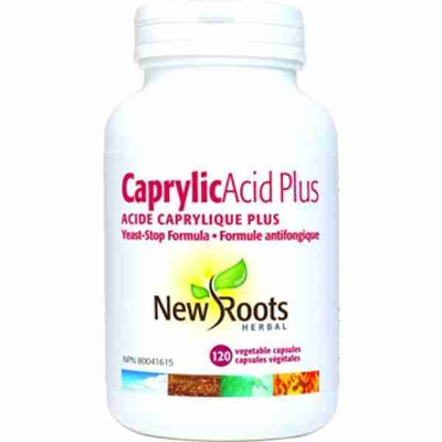 New Roots - Caprylic Acid Plus 120 Vcaps