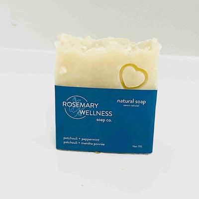 Rosemary Wellness Patchouli Peppermint Soap