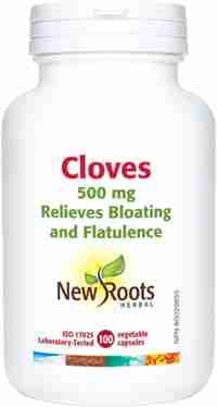 New Roots Herbal Cloves 500 mg, 100 Capsules