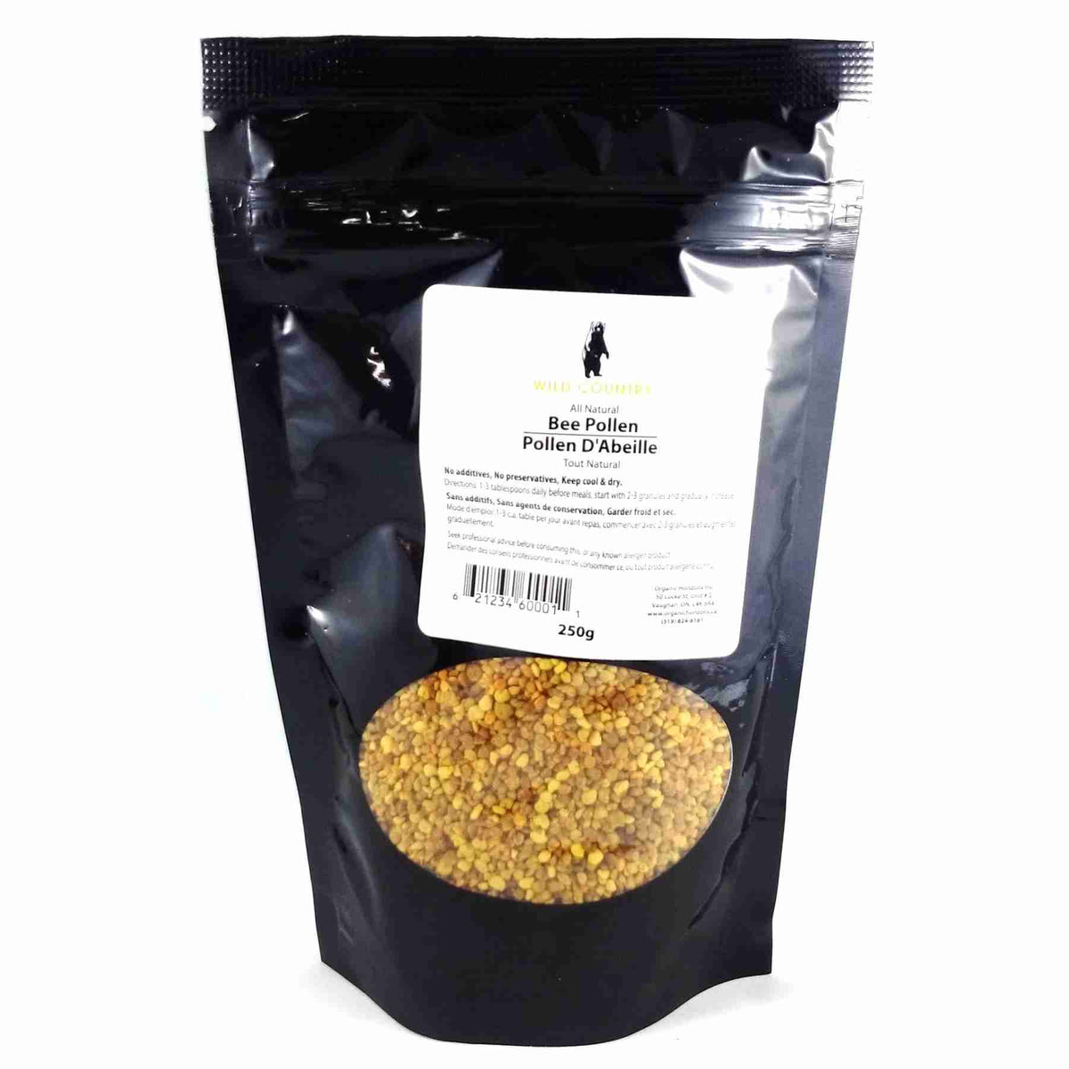 Wild Country Bee Pollen Granules 250G