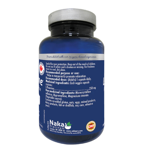Naka Pro L-Theanine 250Mg 150 Vcaps