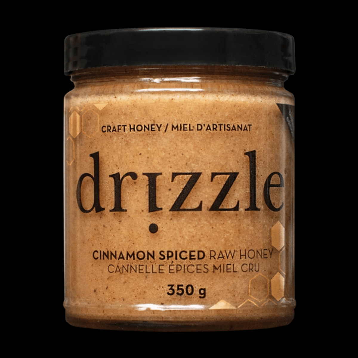 Drizzle Cinnamon Spiced Raw Honey, 350 g