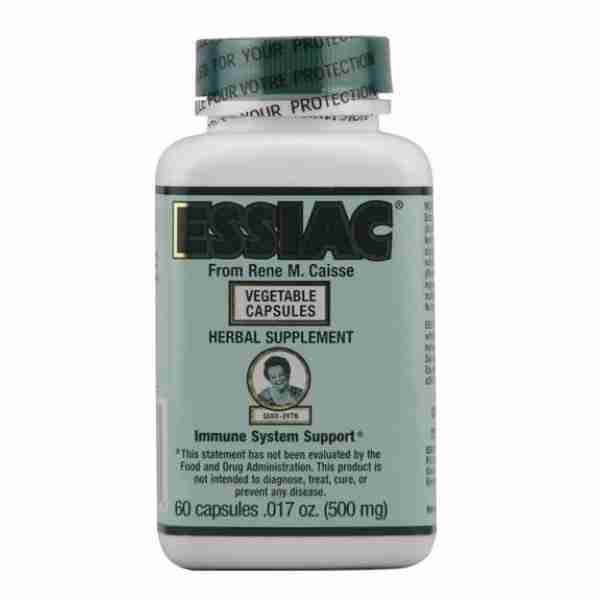 Essiac Herbal Supplement 500Mg 60 Veggie Caps
