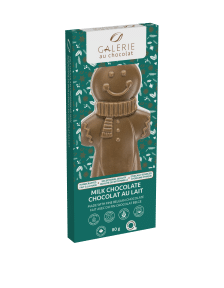 Galerie Fair Trade Artisan Milk Chocolate Gingerbread 80G