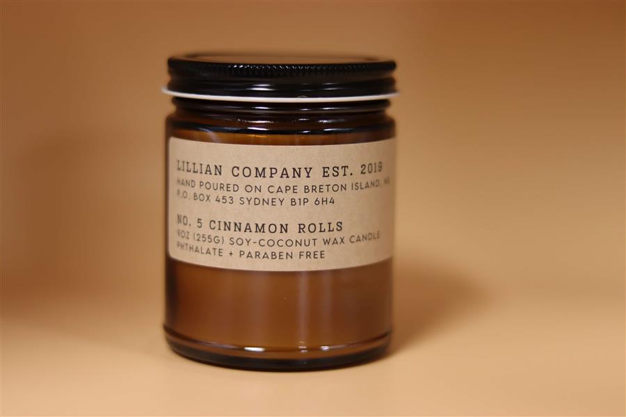 Lillian Co - Cinnamon Rolls Candle, 9Oz