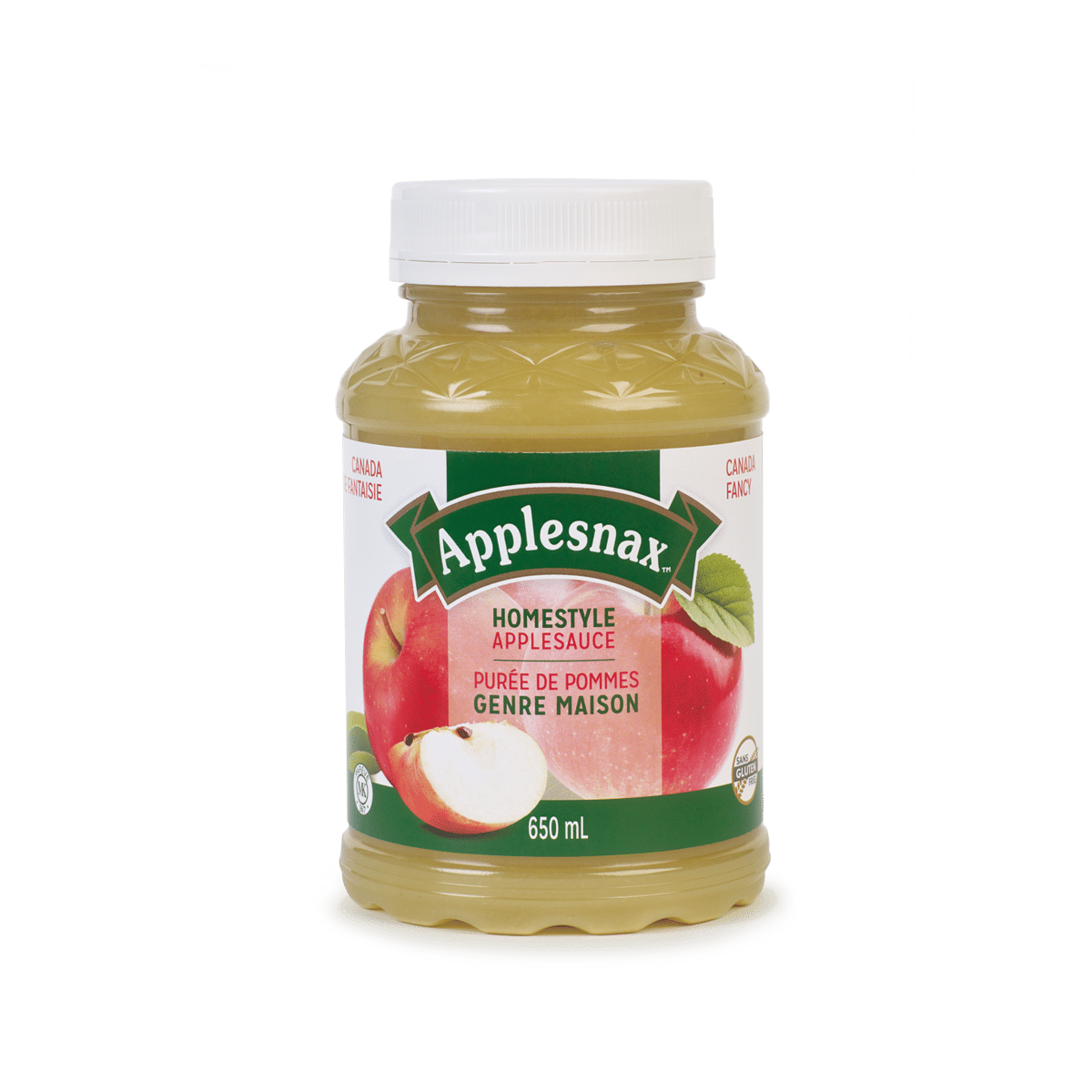 Applesnax Organic Homestyle Applesauce - 650Ml
