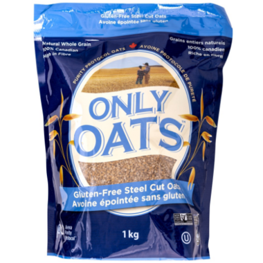 Only Oats Gluten Free Steel Cut Oats, 1 kg