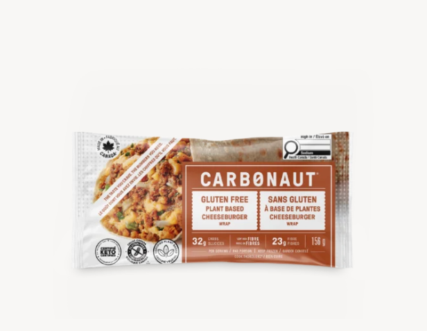 Carbonaut Plant-Based Cheeseburger Wrap, 156G