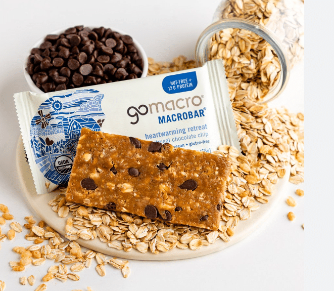 GoMacro MacroBar Oatmeal Chocolate Chip, 65 g