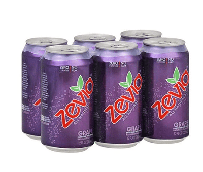 Zevia Grape Soda, 6 x 355 mL