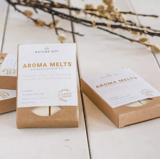 Natura Soy - Aroma Melts Tonka Bean Tangelo