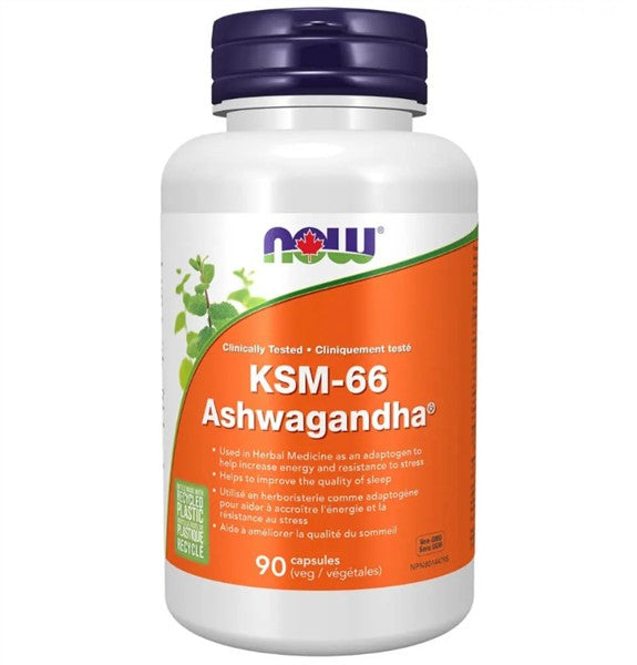 Now Ksm-66 Ashwagandha, 90Caps