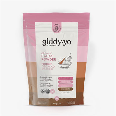 Giddy-Yo Organic Cacao Powder, 454 g