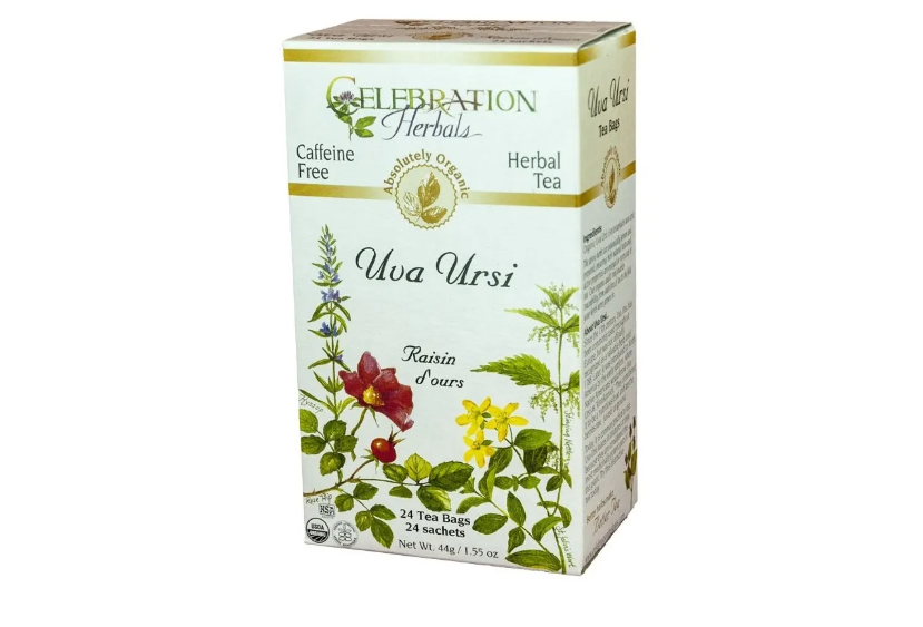 Celebration Herbals Organic Uva Ursi Tea, 24Bgs