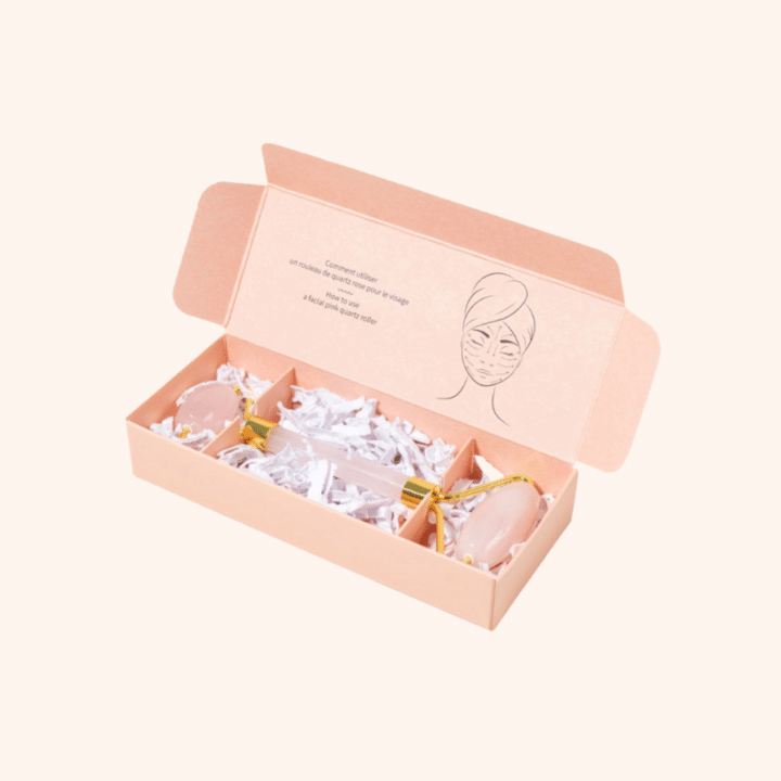 Bkind Pink Quartz Facial Roller