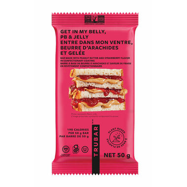 Trubar Get In My Belly PB & Jelly Protein Bar, 50G
