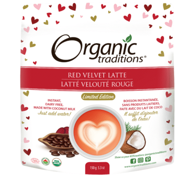Organic Traditions Red Velvet Latte 150G