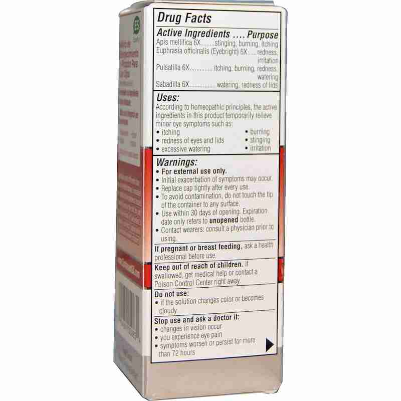 Similasan Redness & Itchy Eye Relief 10Ml