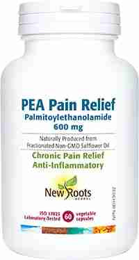 New Roots PEA Pain Relief 600Mg 60 Vcaps