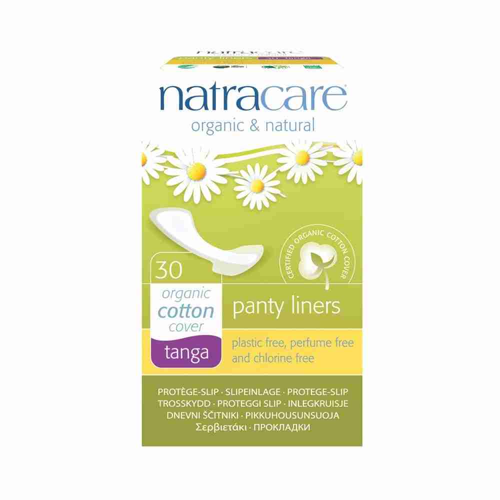 Natracare Organic Panty Liners - 30 Tanga (Thong Fit)