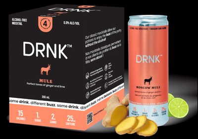 DRNK - Non-Alcoholic Mule, 4 X 355Ml