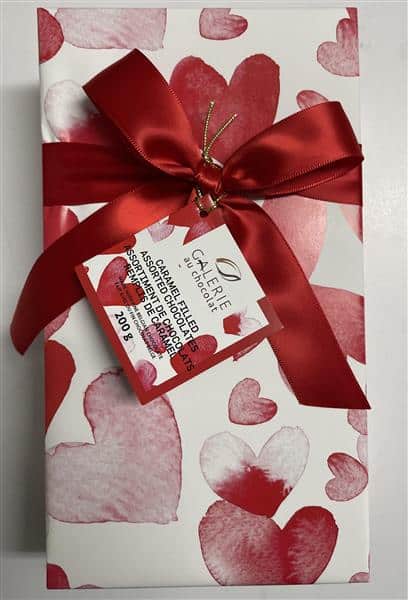 Galerie Valentine Wrapped Gift Box Caramels, 200G