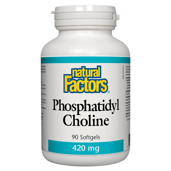 Natural Factors Phosphatidyl Choline 420Mg 90 Softgels
