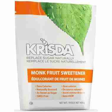 Krisda Spoonable Monk Fruit Sweetener - 454G