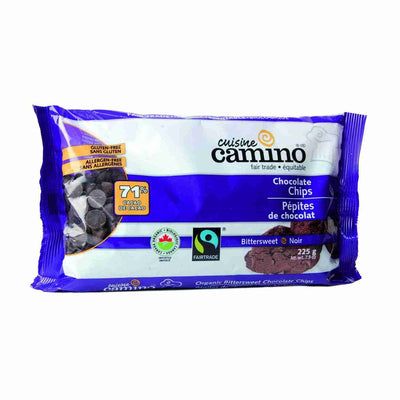 Camino Organic Bittersweet Chocolate Chips - 225G