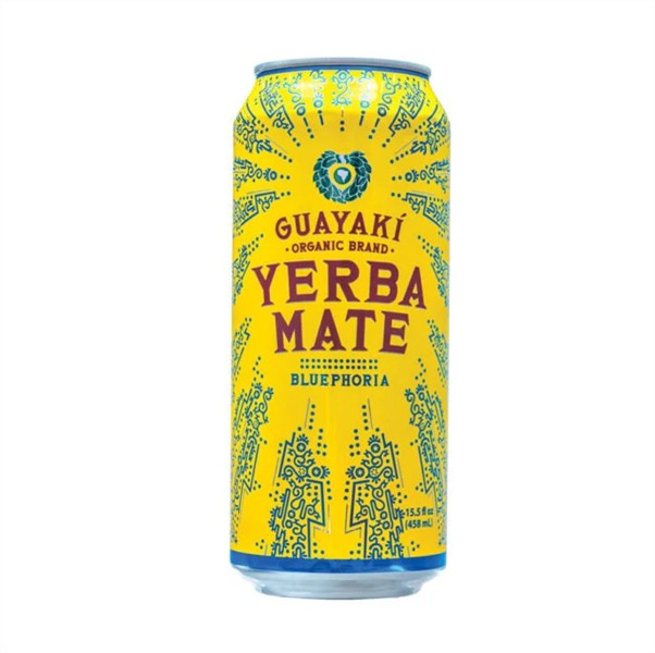 Guayaki Organic Yerba Mate, Bluephoria, 458 mL