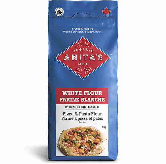 Anita's Unbleached Pizza & Pasta Flour - 1Kg