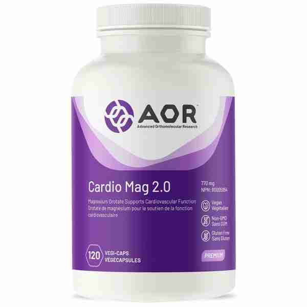 AOR, Cardio Mag 2.0, 120 Vcaps