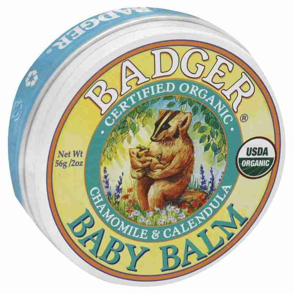 Badger Chamomile & Calendula Baby Balm - 56G