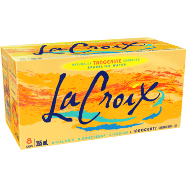 La Croix Tangerine Sparkling Water (8 Pack)