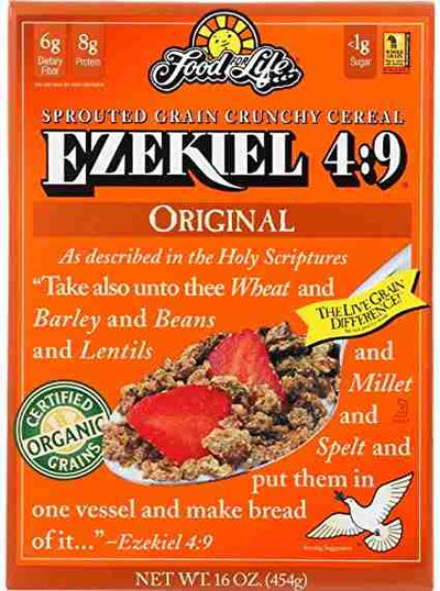 Food For Life Ezekial 4:9 Original Cereal - 454G