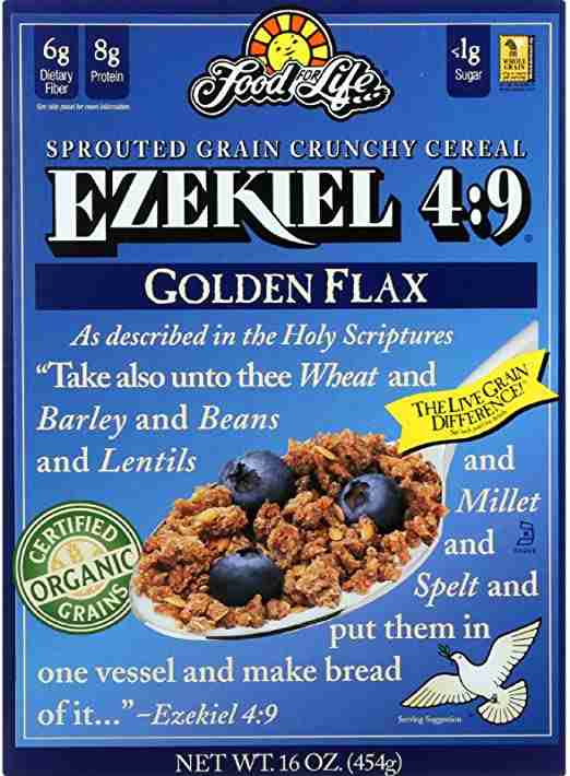 Food For Life Ezekial 4:9 Golden Flax Cereal - 454G