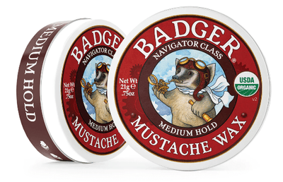 Badger Balm Moustache Wax 21G