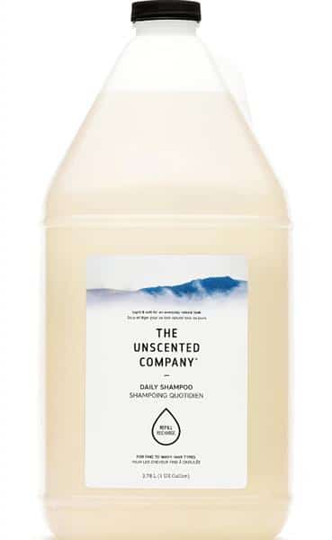 The Unscented Co Daily Shampoo 3.78L Refill Jug