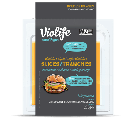 Violife Cheddar Style Slice, 200G