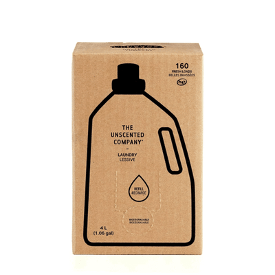 The Unscented Co Laundry Detergent 4L Refill Box