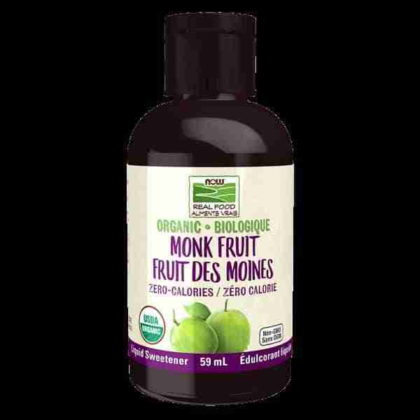 NOW Org Monk Fruit Liq Sweetener 59Ml
